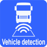 The magnetive inductive loop allows to detect the vehicles.